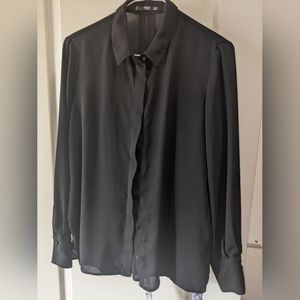 Black button up